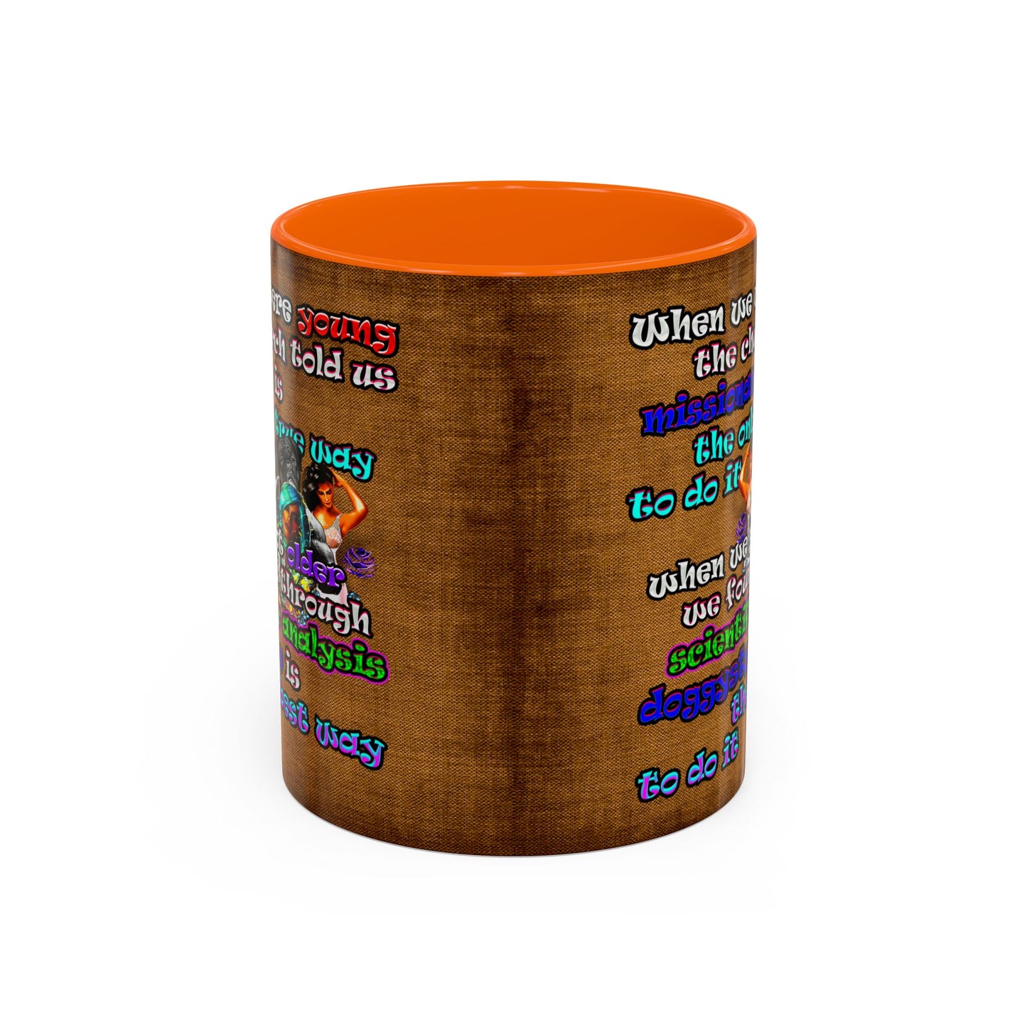 doggystyle - Accent Mug (brown papyrus)