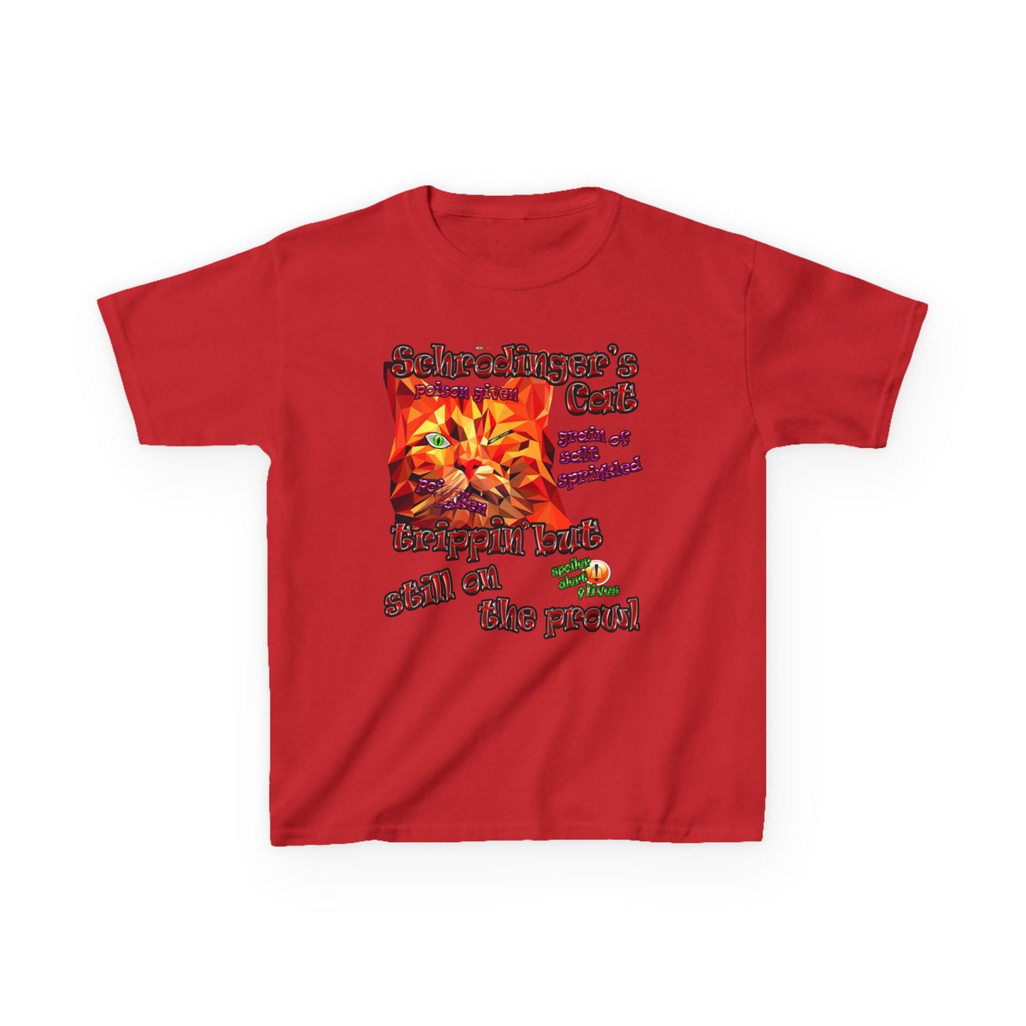 schrodinger's cat - Kids Heavy Cotton™ Tee
