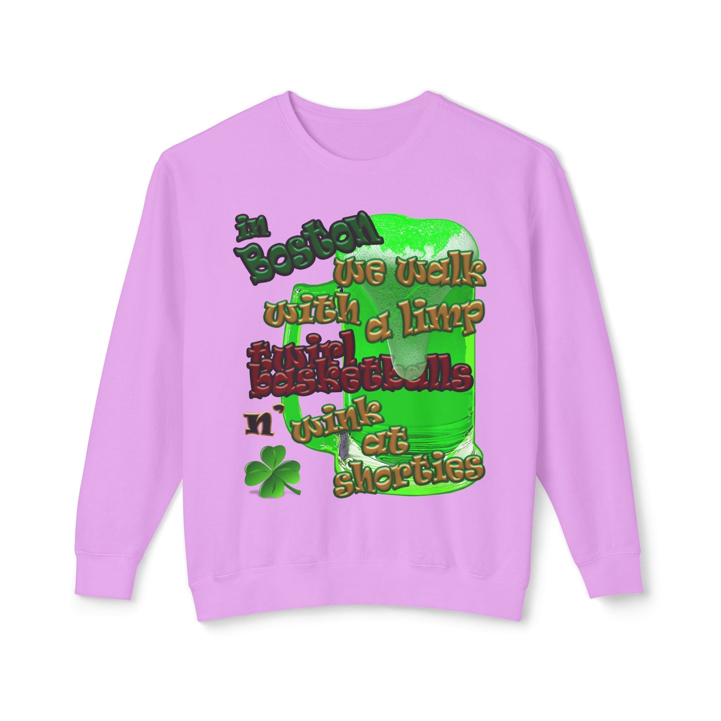 celtics logo - Unisex Lightweight Crewneck Sweatshirt