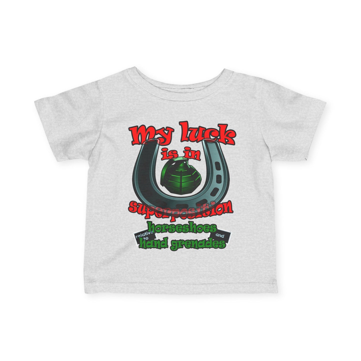my luck - Infant Fine Jersey Tee