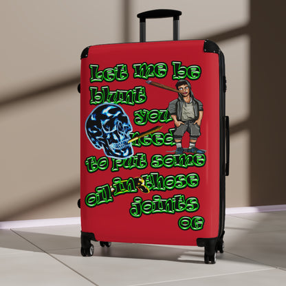 og - Suitcase (dark red)