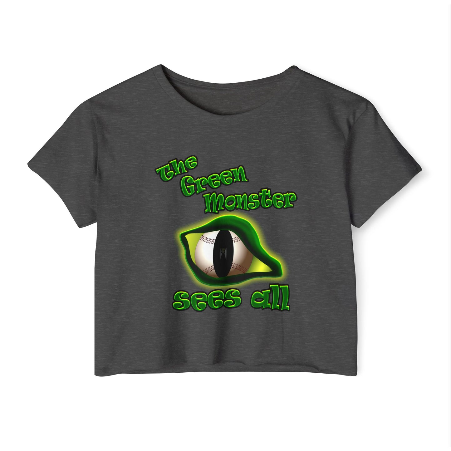 green monster - Women's Festival Crop Top