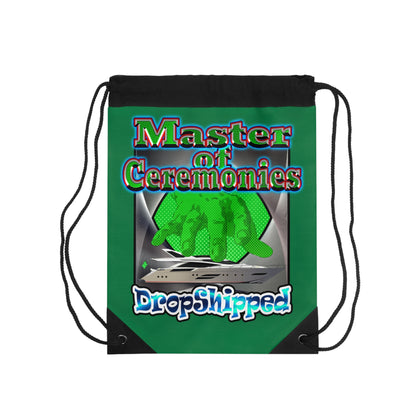 logo - Drawstring Bag (dark green)