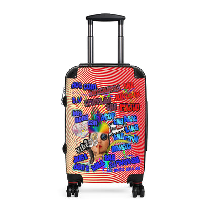 drop the beat - Suitcase (yellow-orange wave)