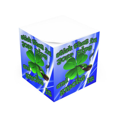 stick that in your pipe and smoke it - note cube (blue-white wave)