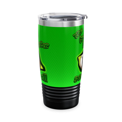 green monster - Ringneck Tumbler, 20oz (logo green)