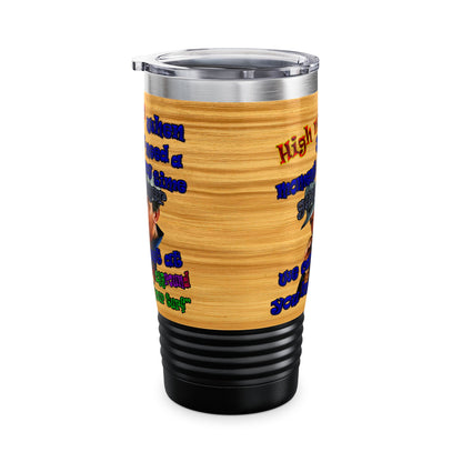 high noon - Ringneck Tumbler, 20oz (butterscotch wood finish)