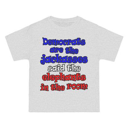 donkeys and elephants - Beefy-T®  Short-Sleeve T-Shirt