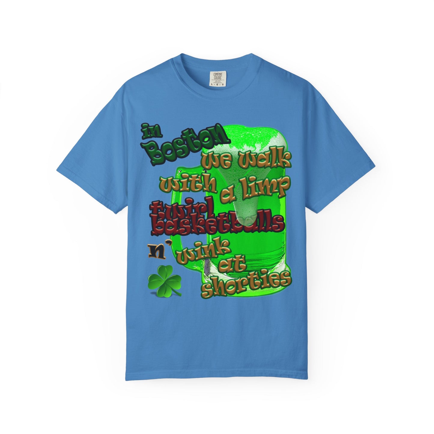 celtics logo - Unisex Garment-Dyed T-shirt