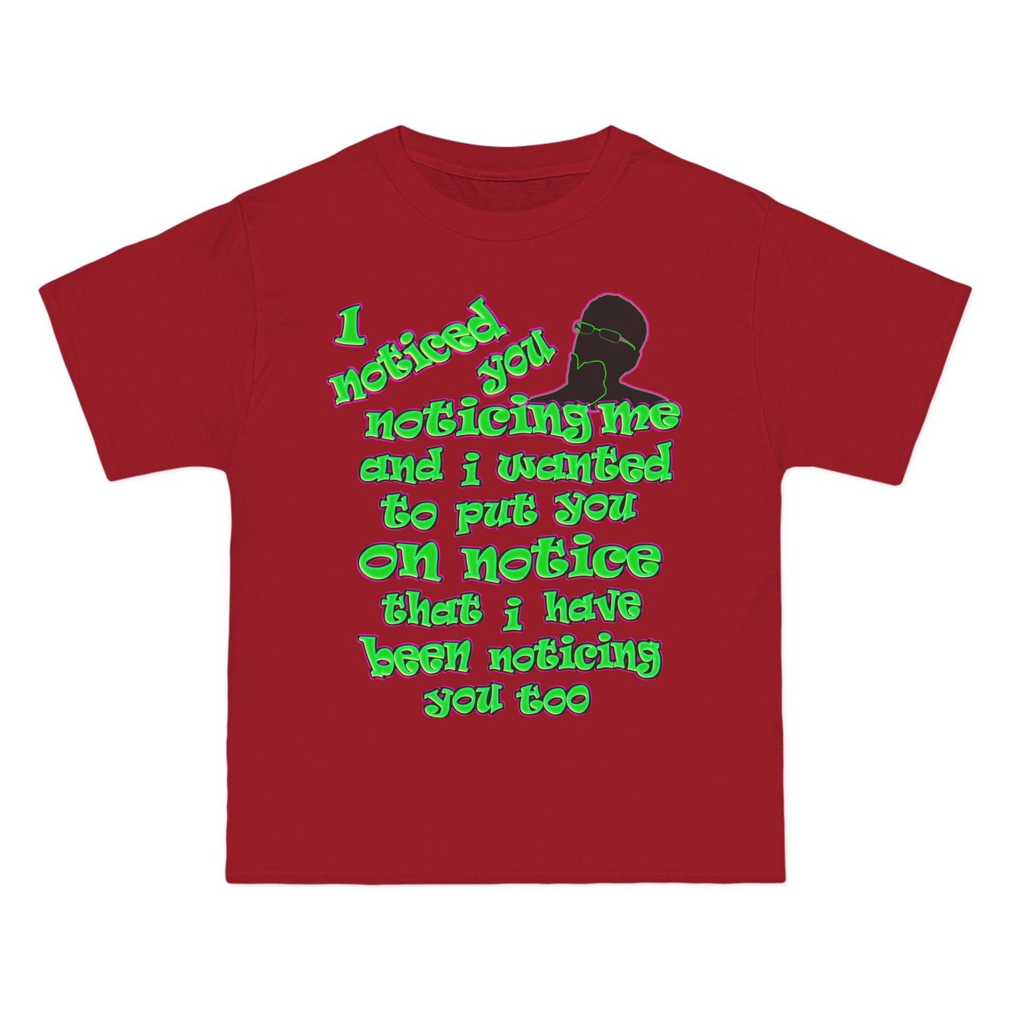 noticed you noticing - Beefy-T®  Short-Sleeve T-Shirt