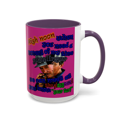 high noon - Accent Mug (pink)
