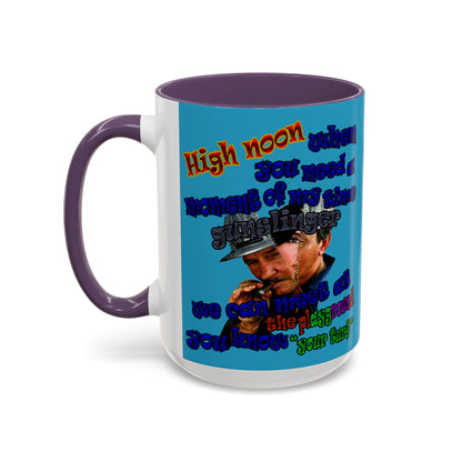 high noon - Accent Mug (turquoise)