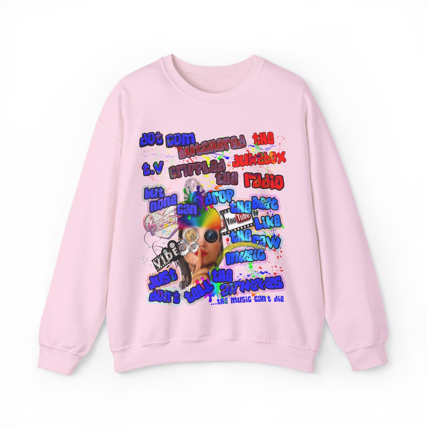 drop the beat - Unisex Heavy Blend™ Crewneck Sweatshirt