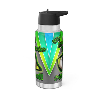 green monster - Gator Tumbler, 32oz  (rainbow split)
