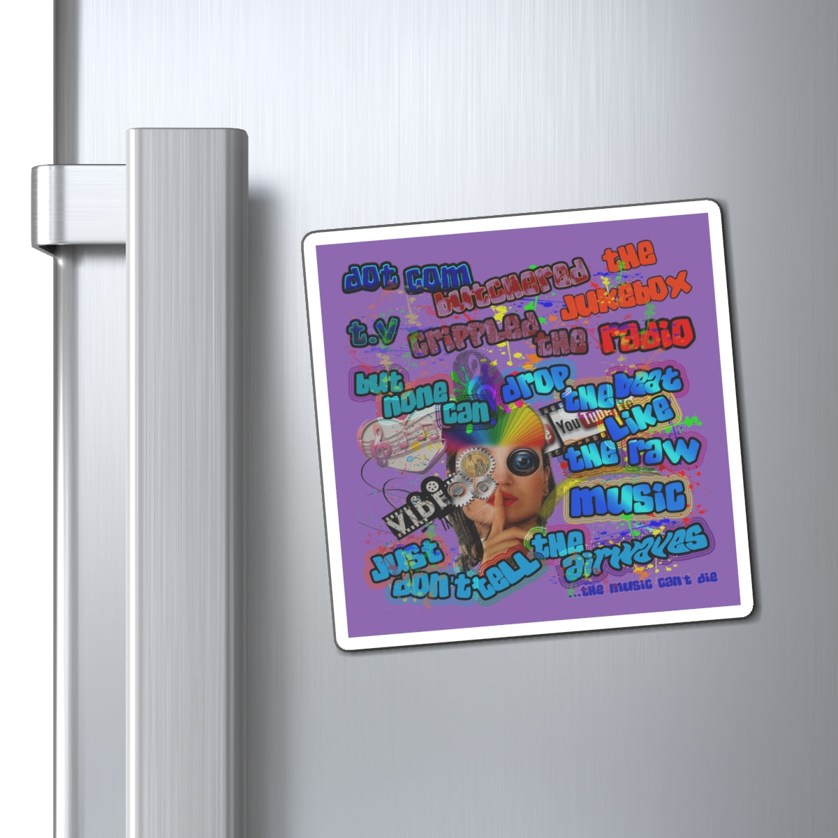drop the beat - Magnets - (light purple)