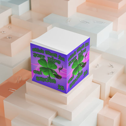stick that in your pipe and smoke it - note cube (purple-pink wave)