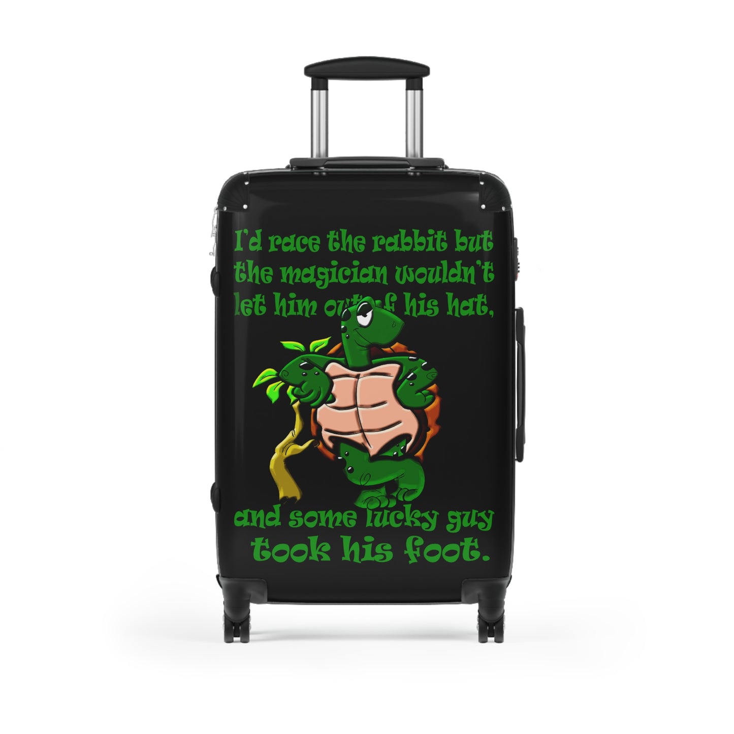 turtle race - Suitcase (black)