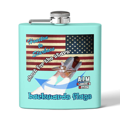 shoot for the stars - Stainless Steel Flask