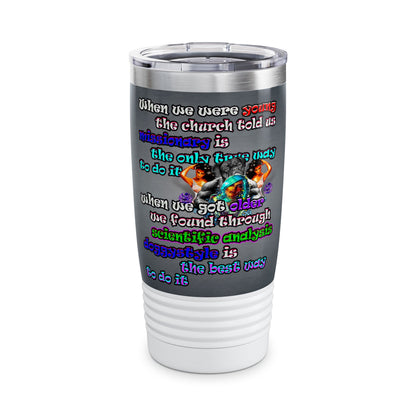 doggystyle - Ringneck Tumbler, 20oz (grey-light grey)