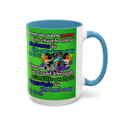 doggystyle - Accent Mug (green turf)