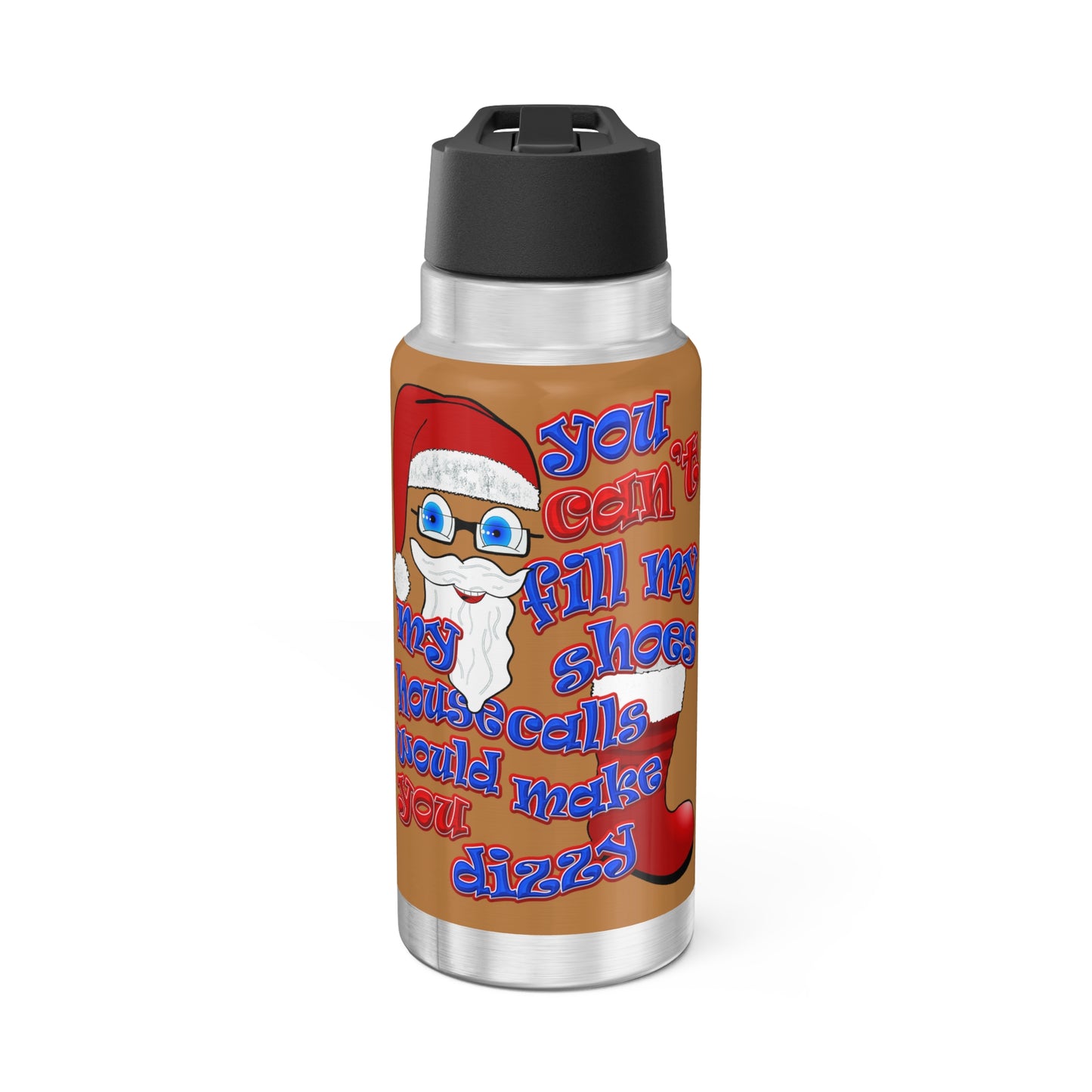 santa's shoes - Gator Tumbler, 32oz (light brown)