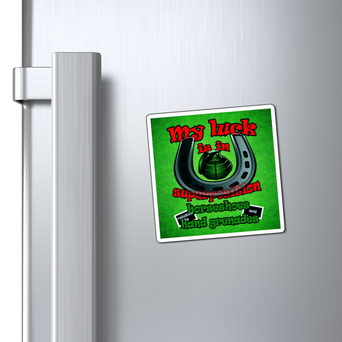 my luck - Magnets - (green turf)