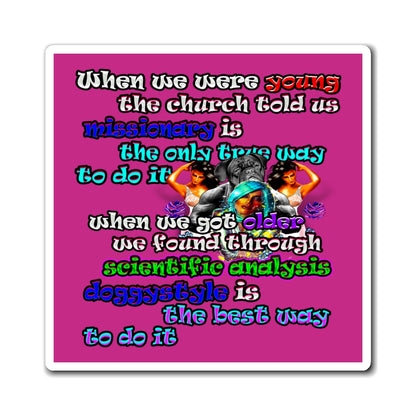 doggystyle - Magnets - (pink)