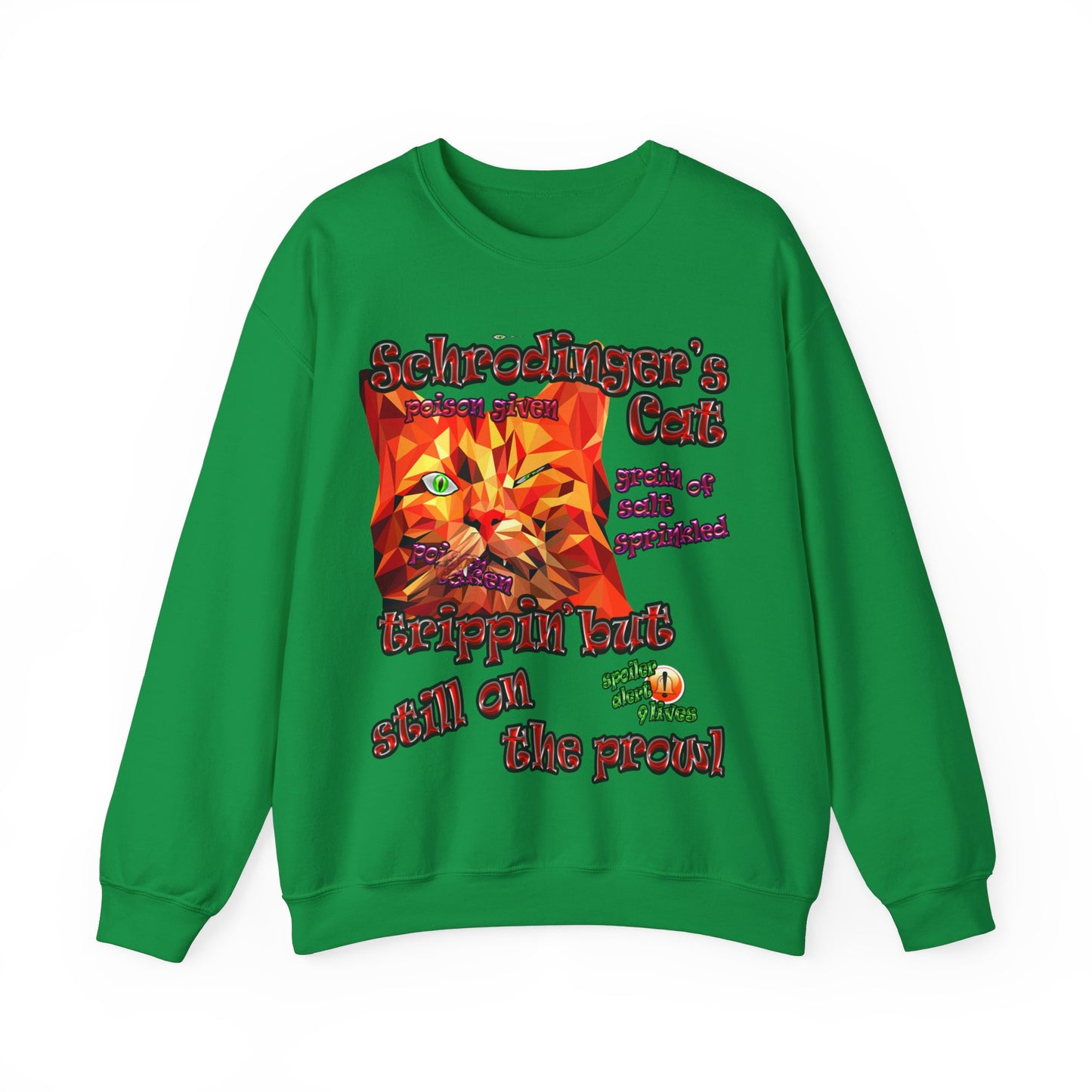 schrodinger's cat - Unisex Heavy Blend™ Crewneck Sweatshirt