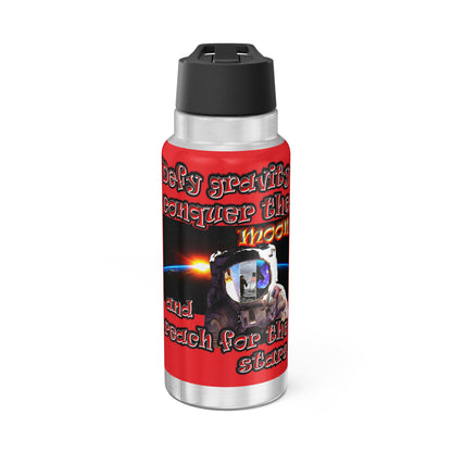 defy conquer reach - Gator Tumbler, 32oz (red)