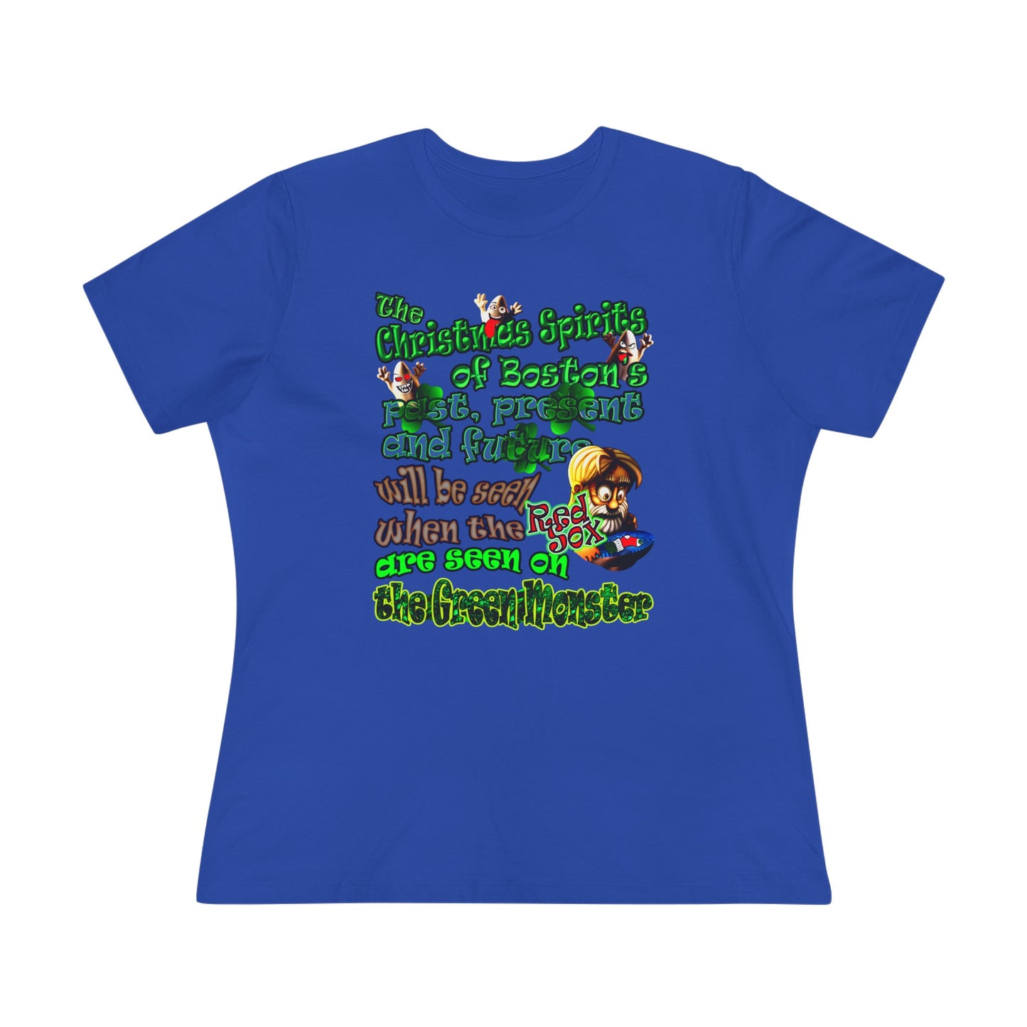 christmas spirits of boston - Women's Premium Tee