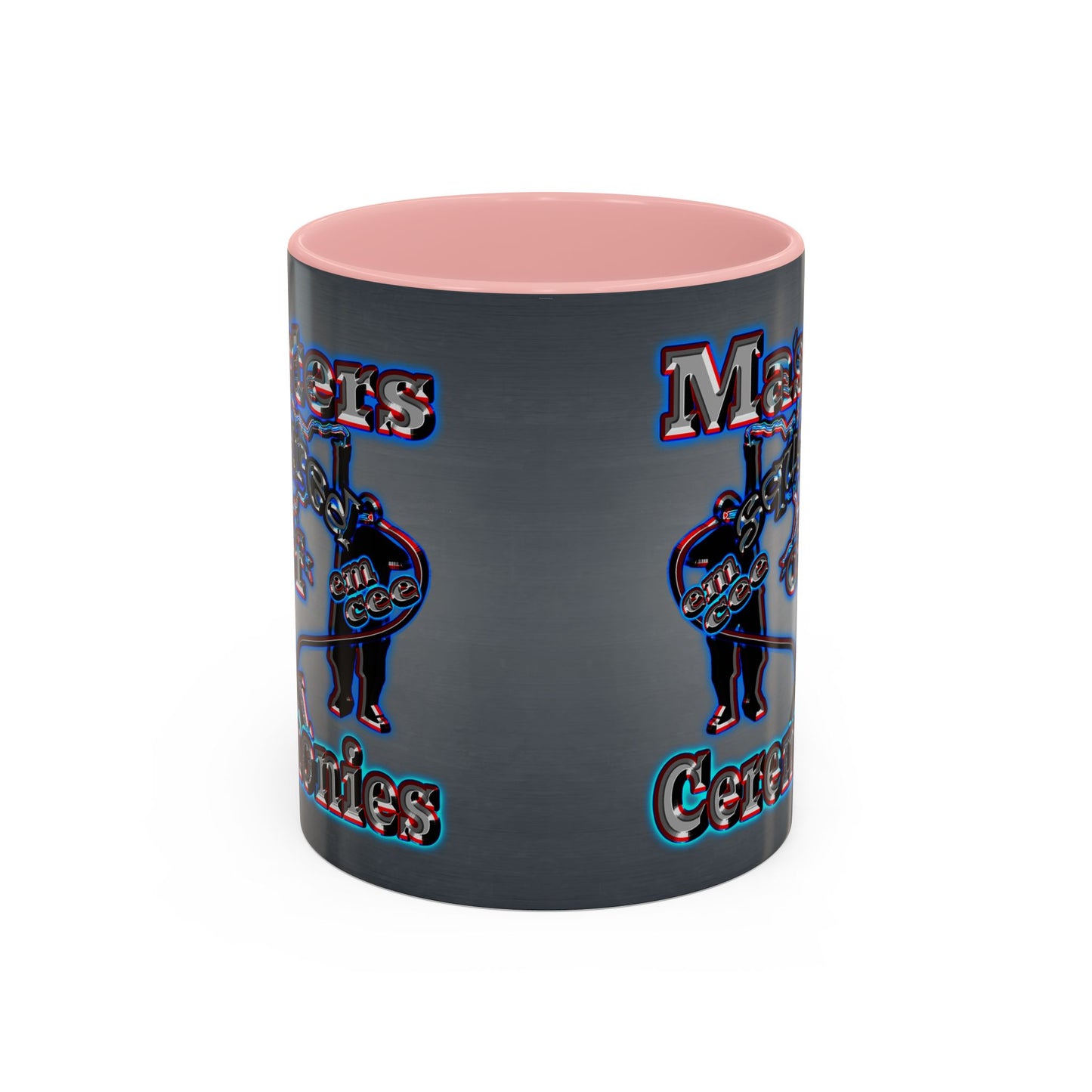 em cee squared - Accent Mug (grey-light grey)