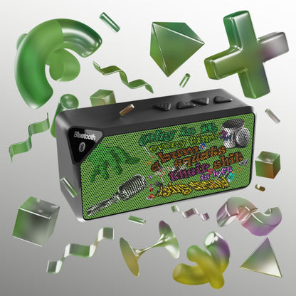 the bum's shit - Jabba Bluetooth Speaker (green)