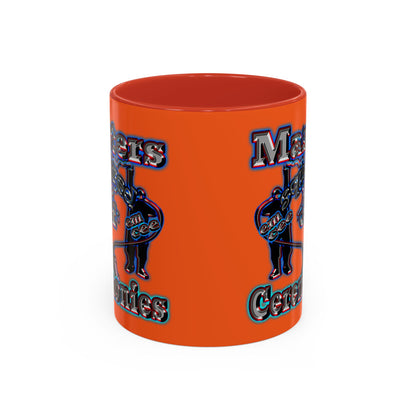em cee squared - Accent Mug (orange)