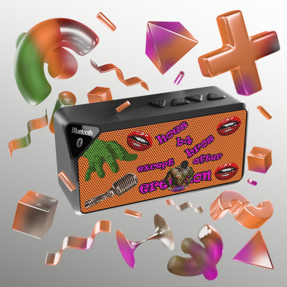 hoes b4 bros - Jabba Bluetooth Speaker (crusta)