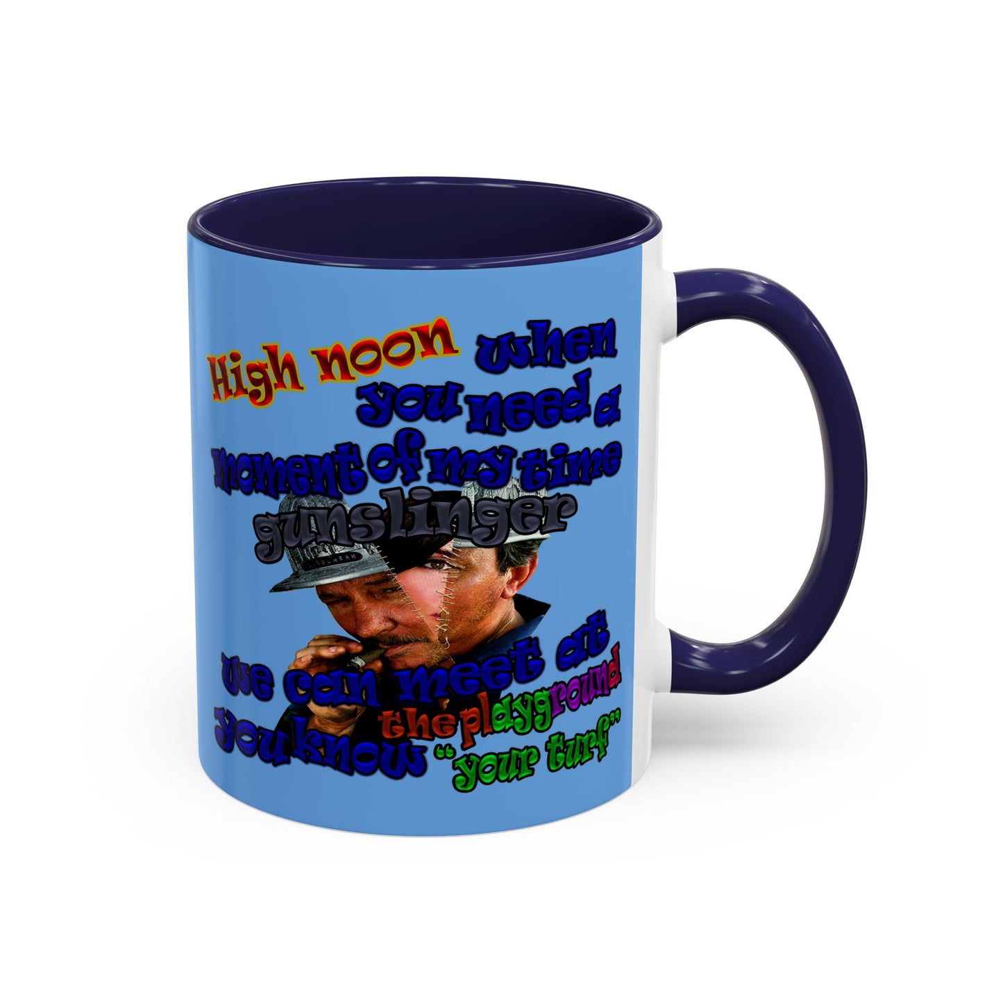 high noon - Accent Mug (light blue)