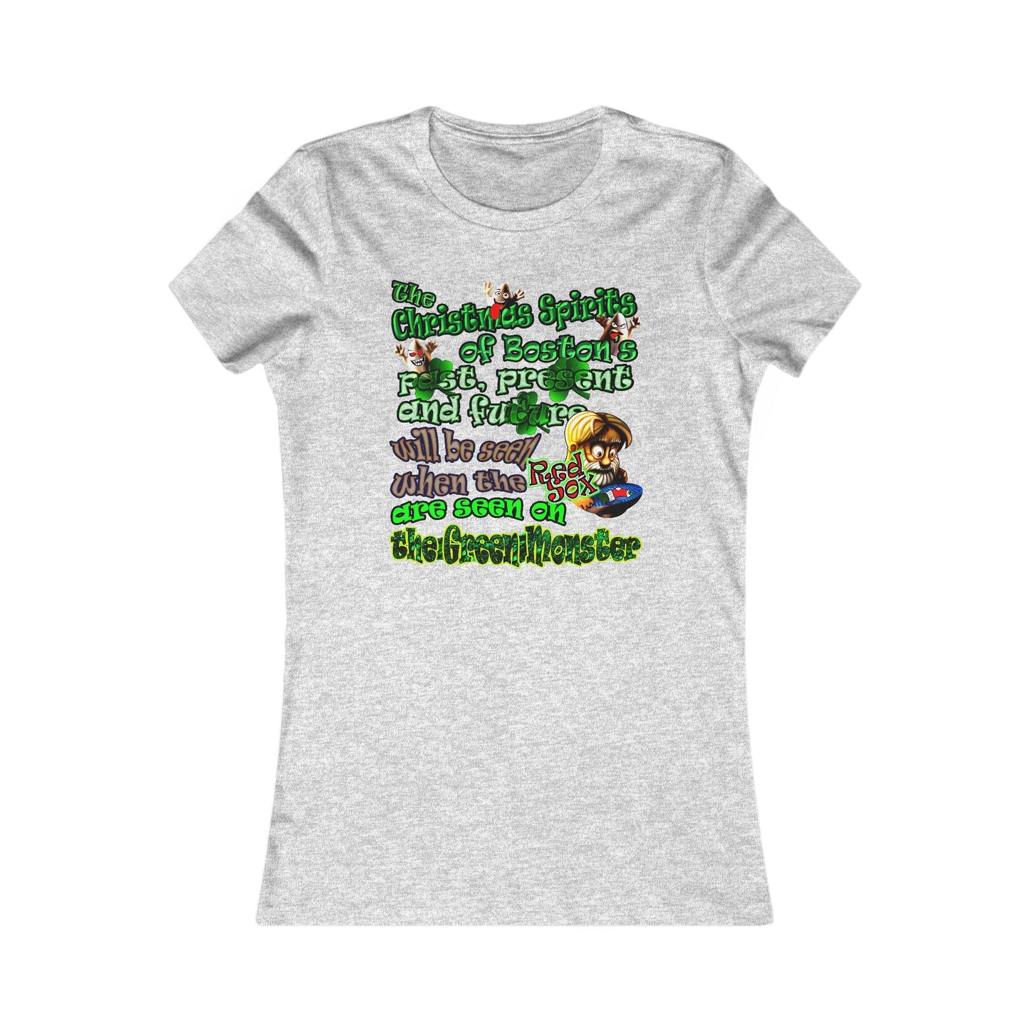 christmas spirits of boston - Women's Favorite Tee