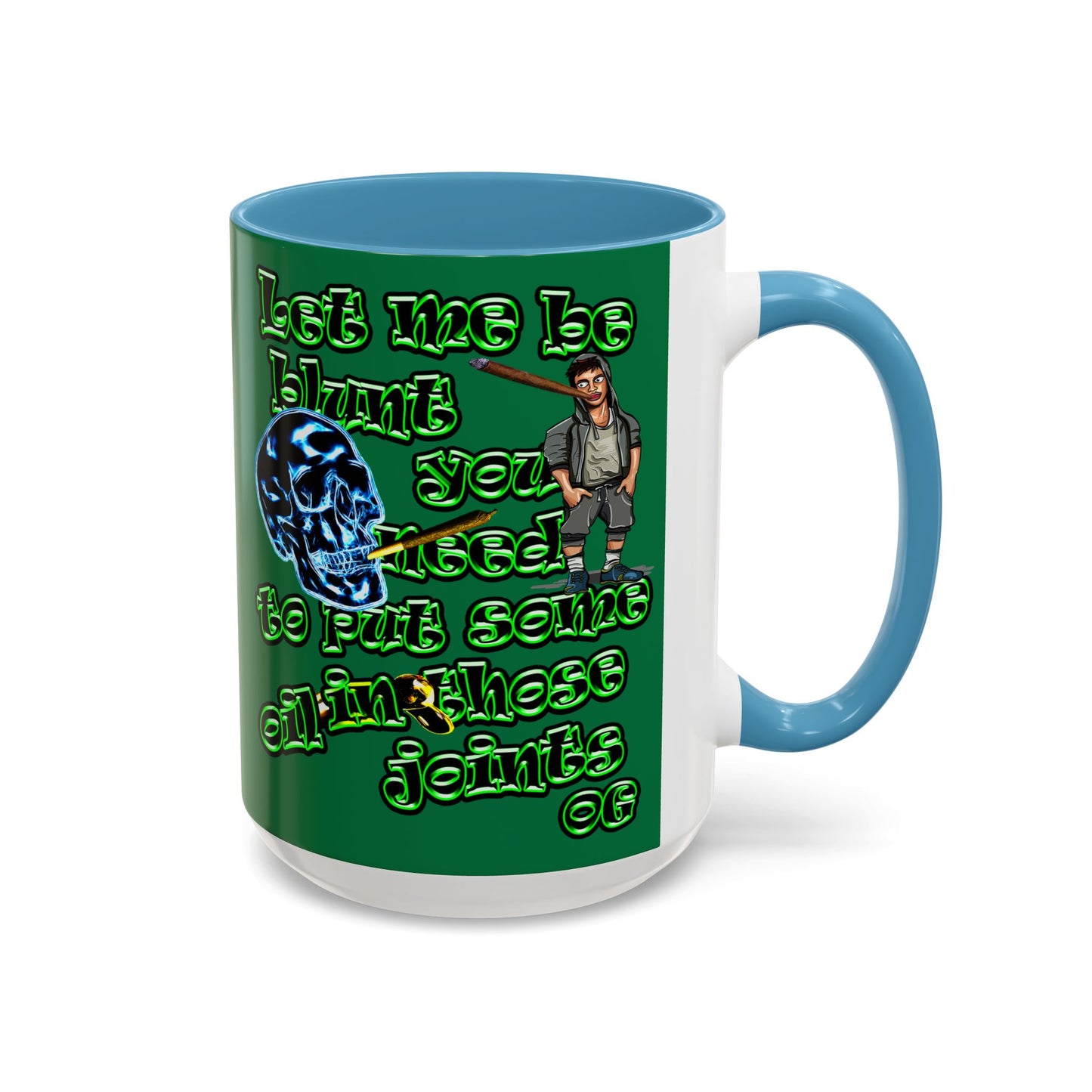 og - Accent Mug (dark green)