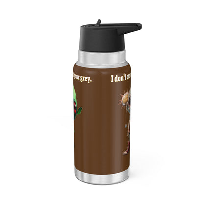 I don't care that your grey - Gator Tumbler, 32oz (brown)