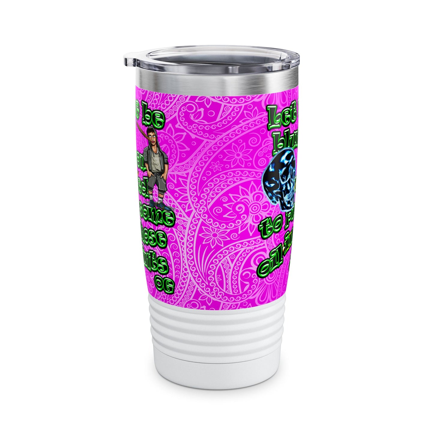 og - Ringneck Tumbler, 20oz (pink swirl)