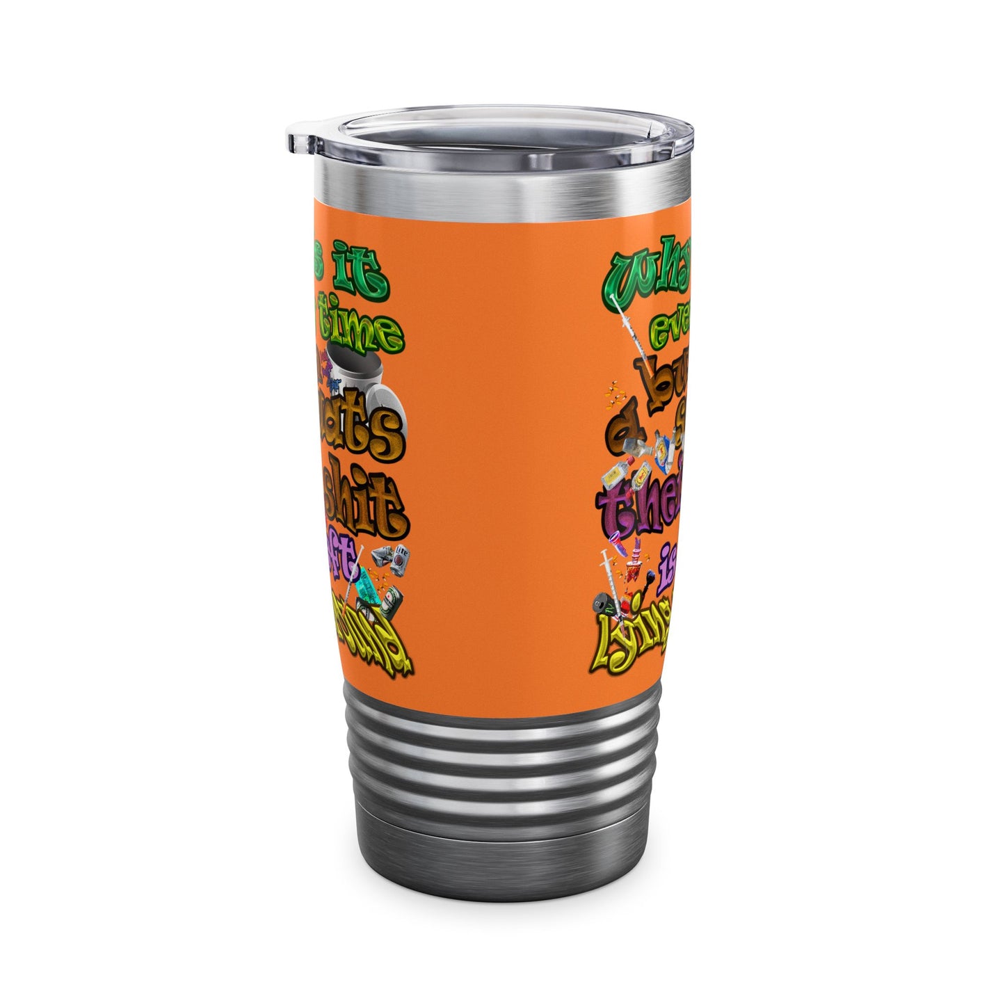 the bum's shit - Ringneck Tumbler, 20oz (crusta)