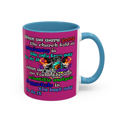 doggystyle - Accent Mug (pink)