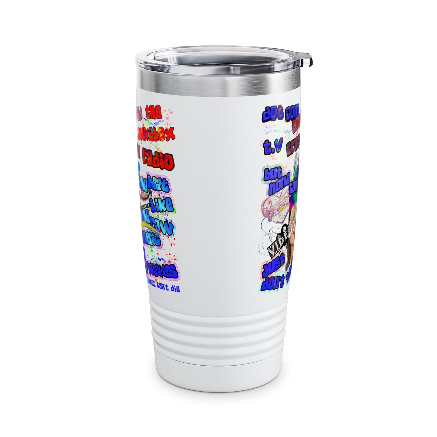 drop the beat - Ringneck Tumbler, 20oz