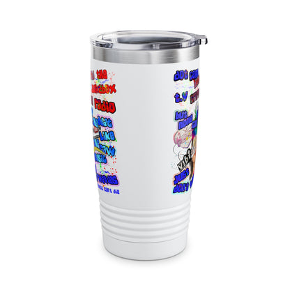 drop the beat - Ringneck Tumbler, 20oz