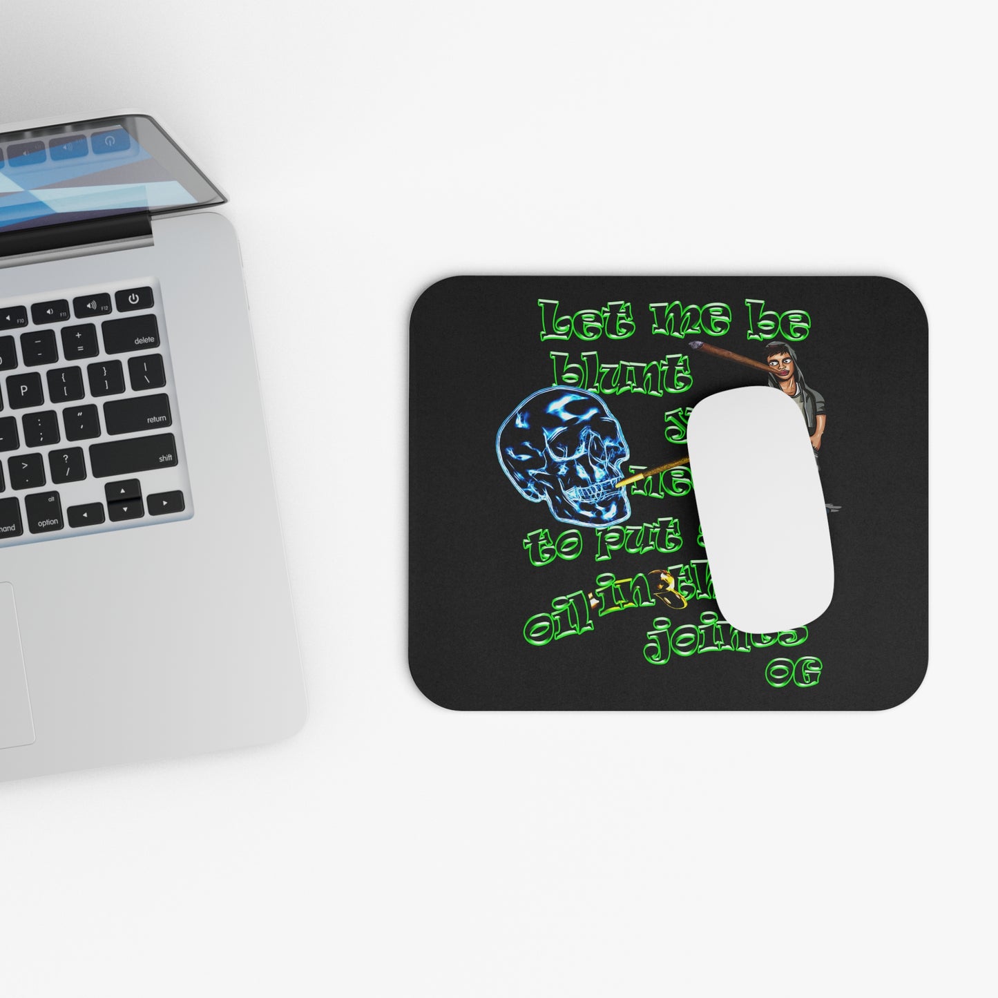 og - Mouse Pad (Rectangle) (black)
