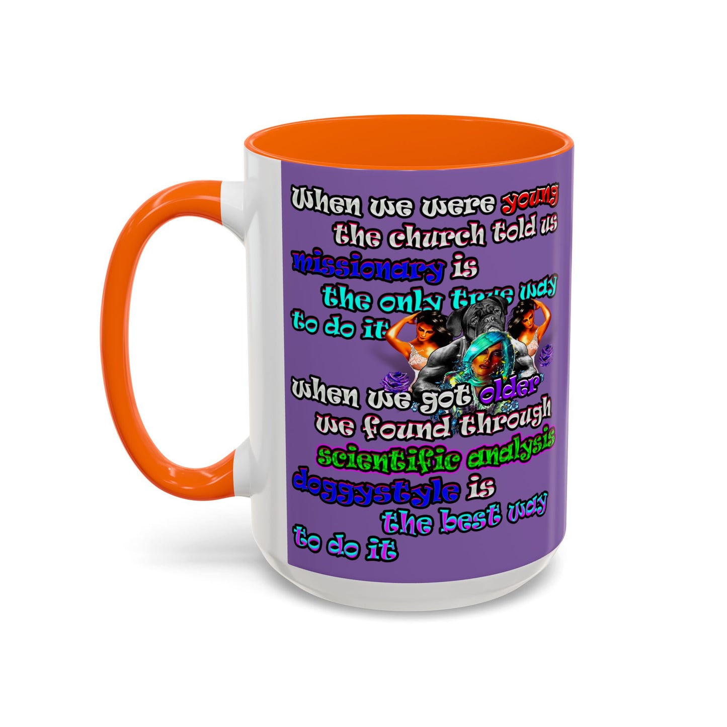 doggystyle - Accent Mug (light purple)