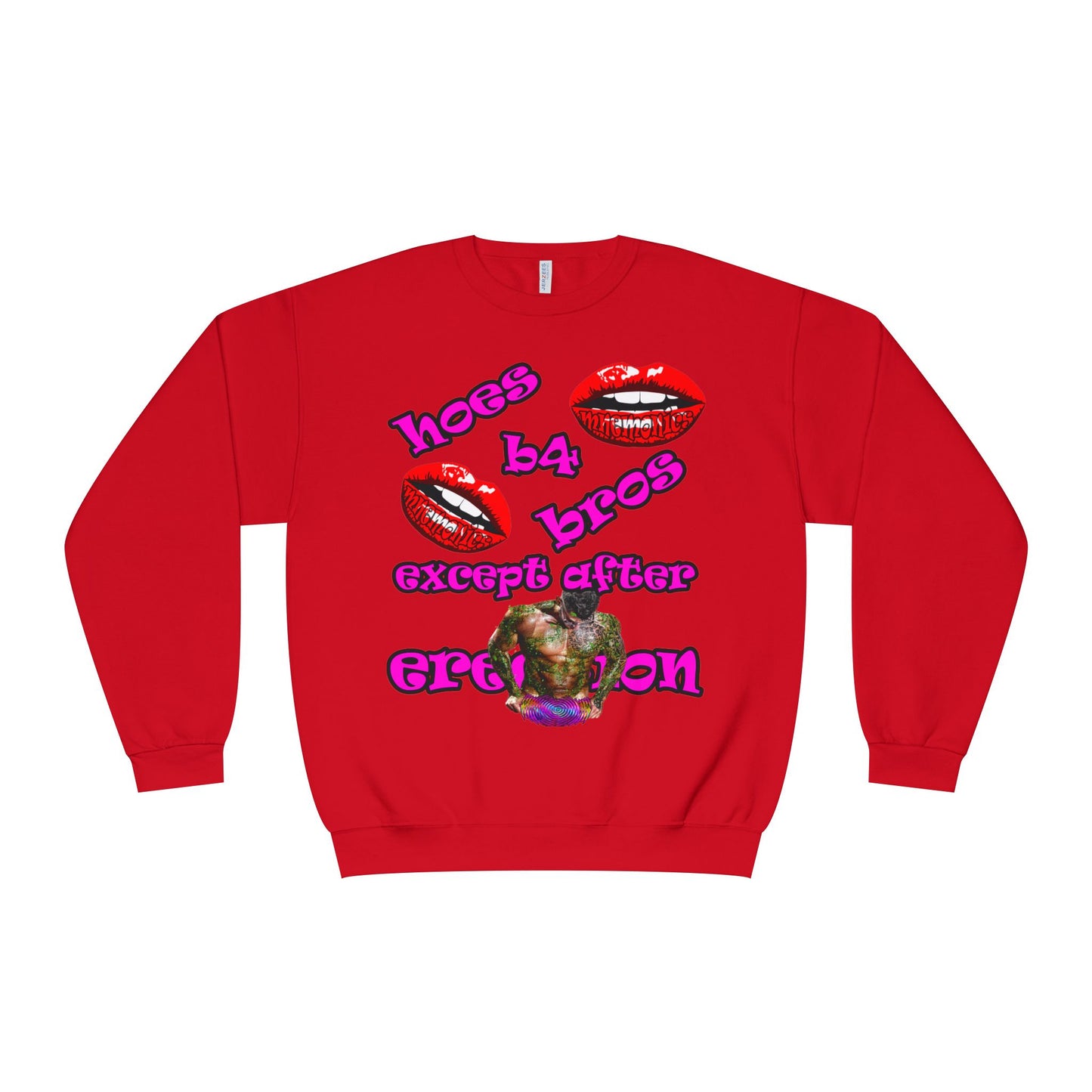 hoes b4 bros - Unisex NuBlend® Crewneck Sweatshirt