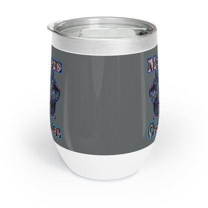 em cee squared - Chill Wine Tumbler (dark grey)