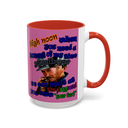 high noon - Accent Mug (light pink)