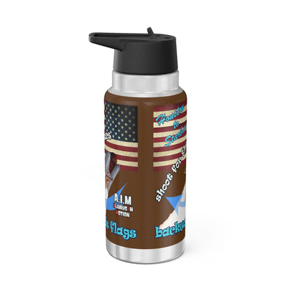 shoot for the stars - Gator Tumbler, 32oz (brown)