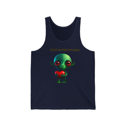 I don't care that your grey - Unisex Jersey Tank
